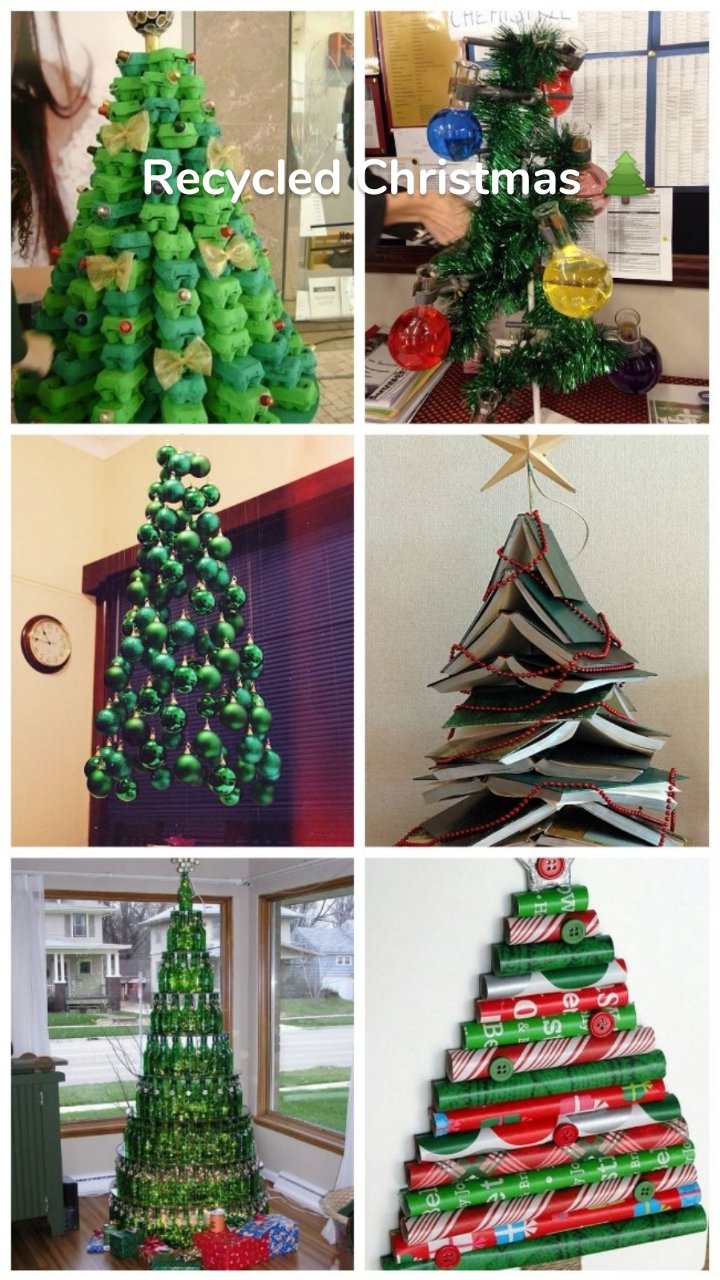 Recycled Christmas 🌲